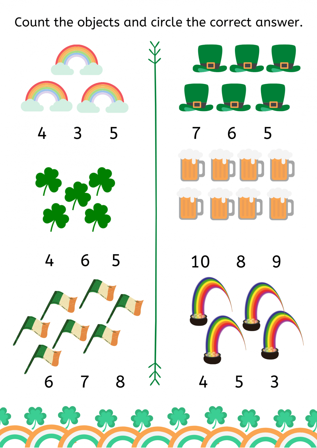St Patricks Day Worksheets - Adriansonfifth