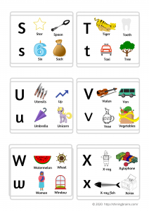 alphabet sheets