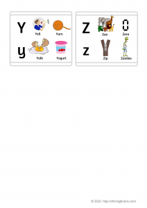 alphabet printable