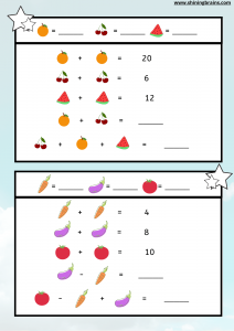 Mental maths worksheet 2