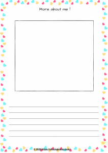 All About Me Fun Worksheets - Free fun resources and printable