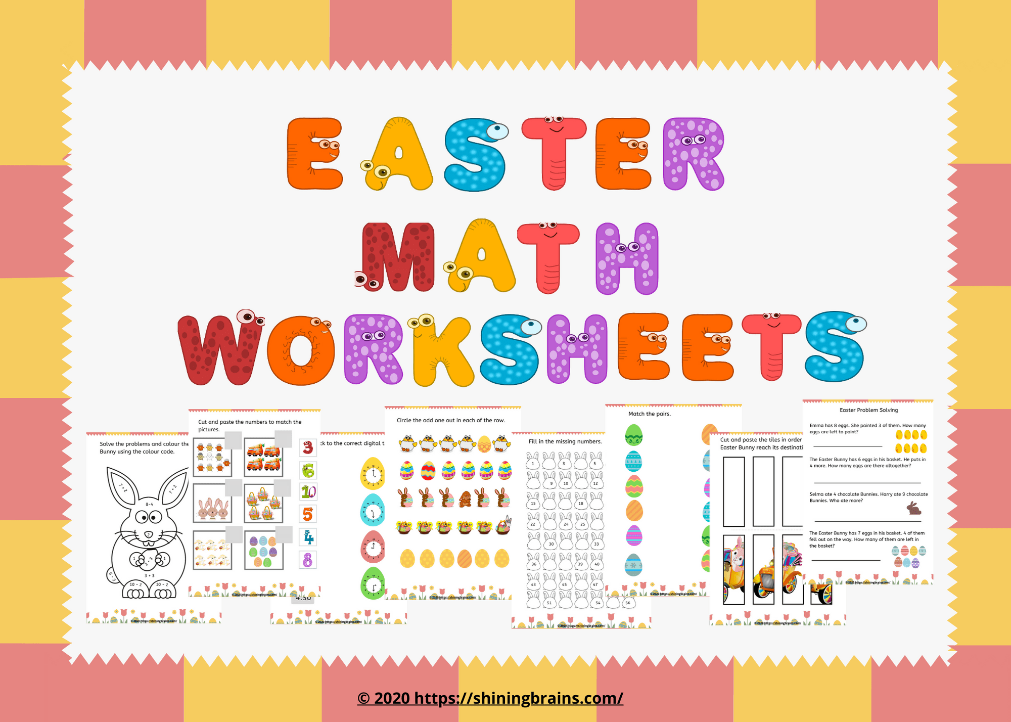 preschool-easter-worksheets-ten-frames-worksheets-easter-themed