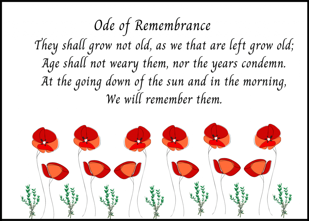 Ode To Remembrance Poem