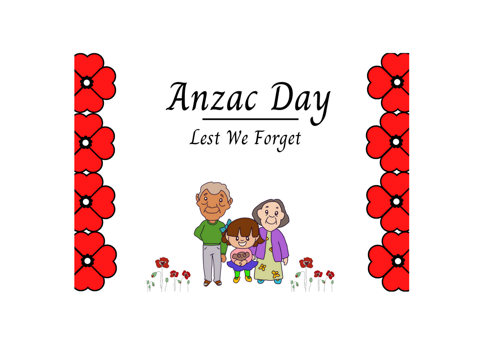 Anzac Day For Kids Anzac Day Free Resources And Printables