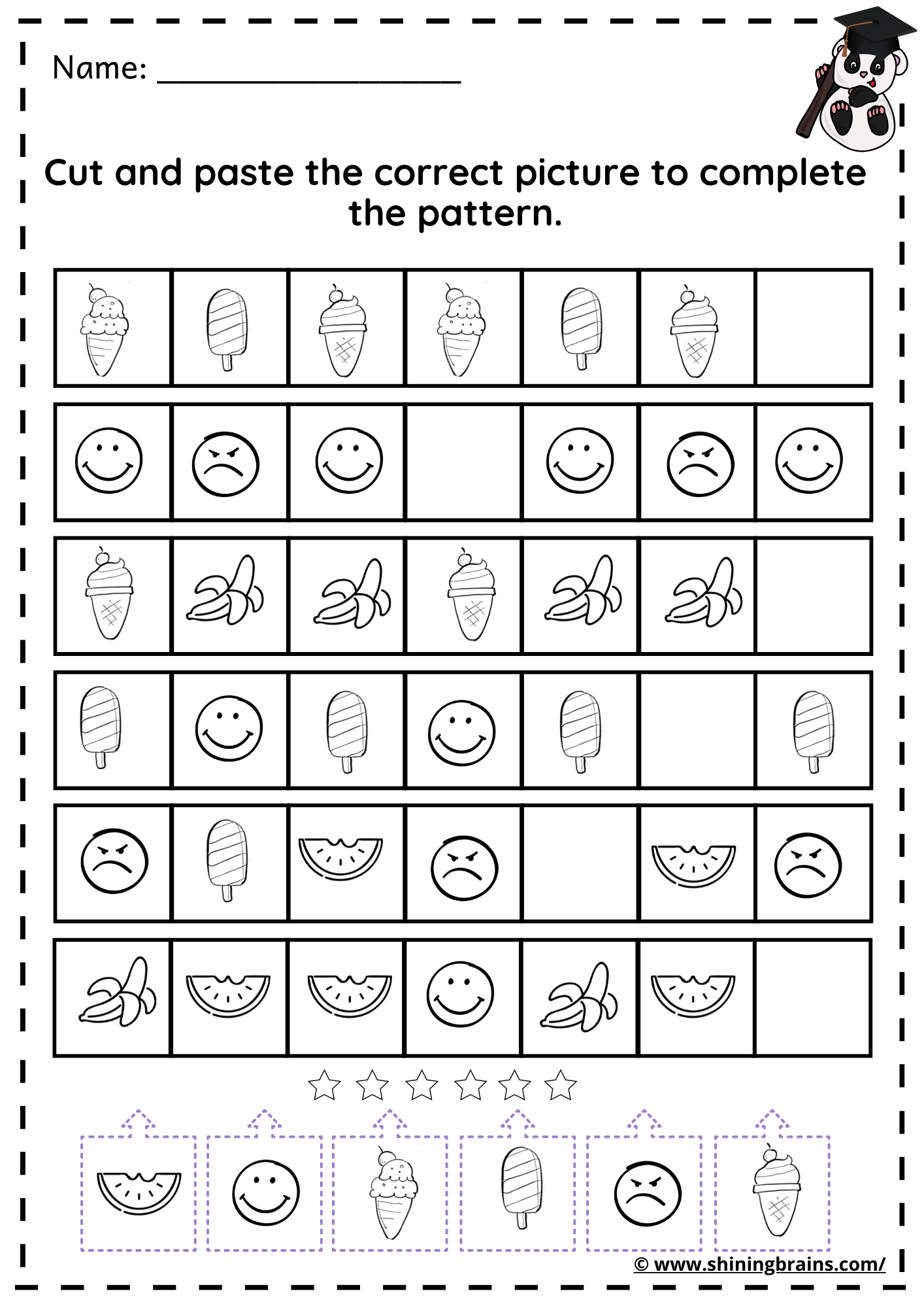 Pattern Worksheets Free Pattern Recognition Worksheets Pattern Worksheets Free Pattern Recognition Worksheets