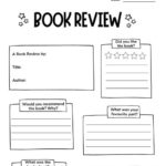 Book Review Template for Kids - FREE - Shining Brains