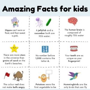 Random facts for kids