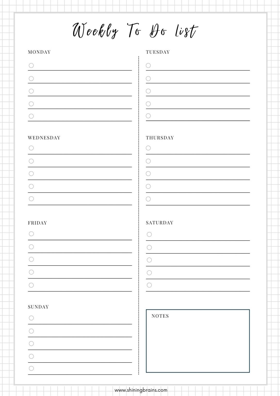 weekly-to-do-list-shining-brains-to-do-checklist-template-printable