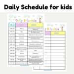 Timetable For Kids 