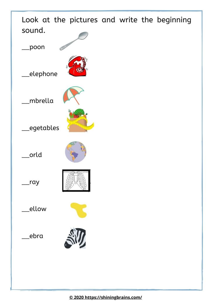 Finding Letters Worksheet - Alphabet Worksheets for kids