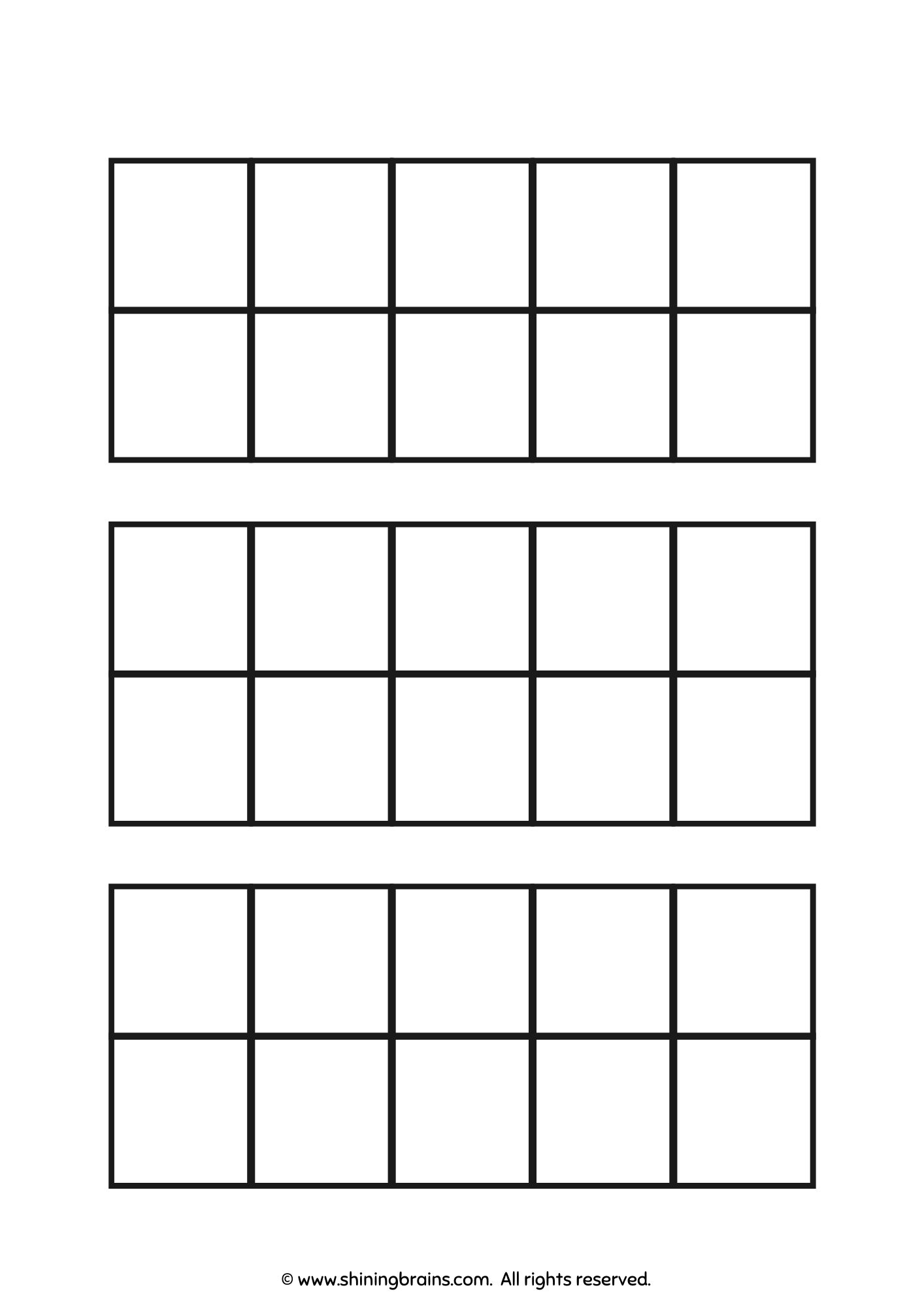 Ten Frames Worksheets And Printables Math Frames