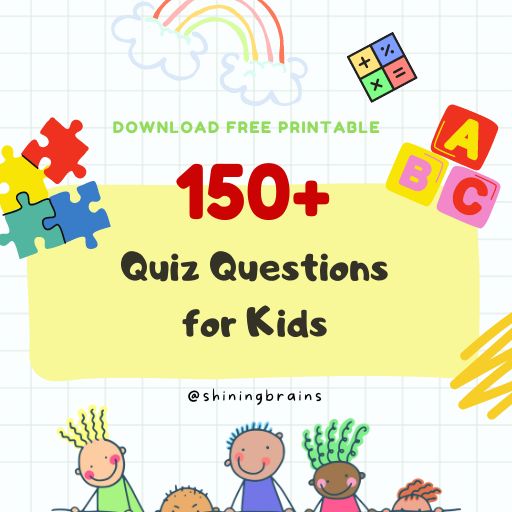 390 Fun Trivia Questions For Kids {with Answers!}