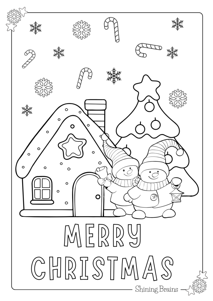 Christmas coloring pages | Christmas Colouring in pages