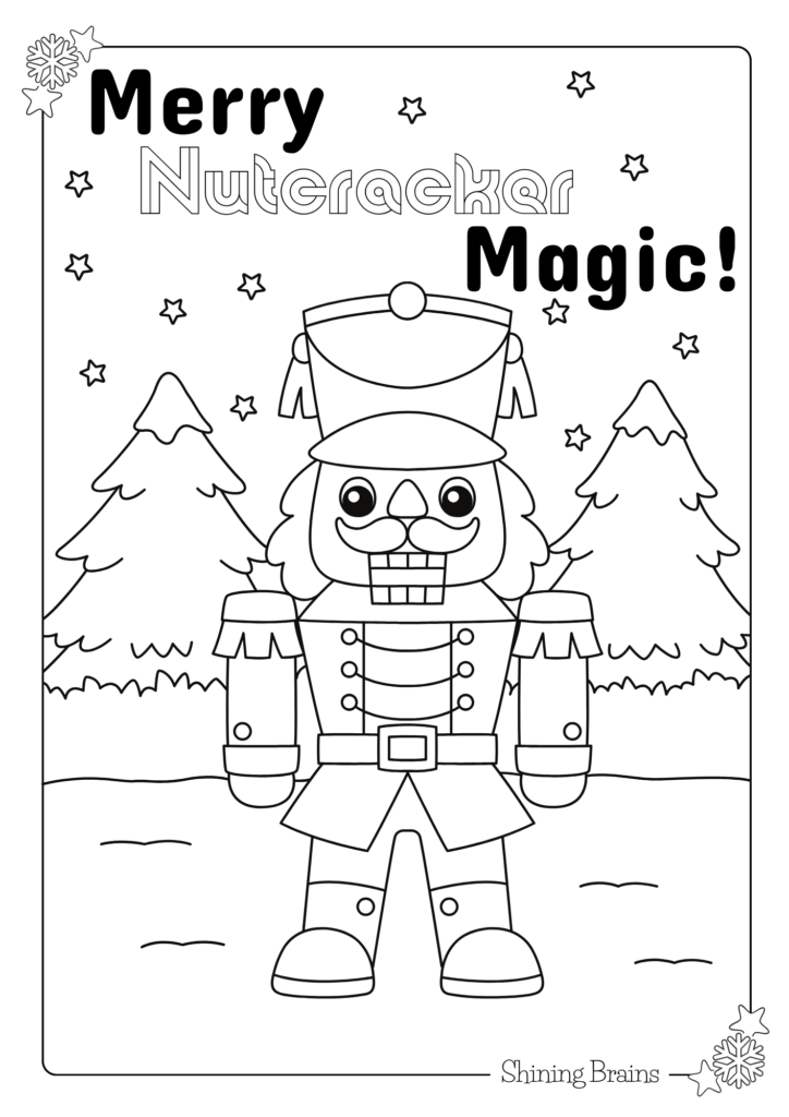 nutcracker coloring pages | Christmas Coloring Pages