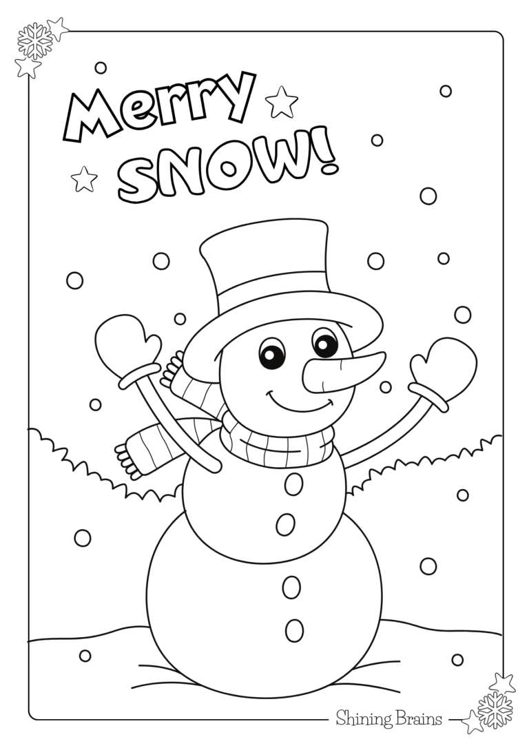 Christmas Coloring Pages for Kids and Adults | Free Printable