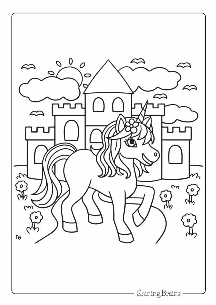 Palace Colouring in